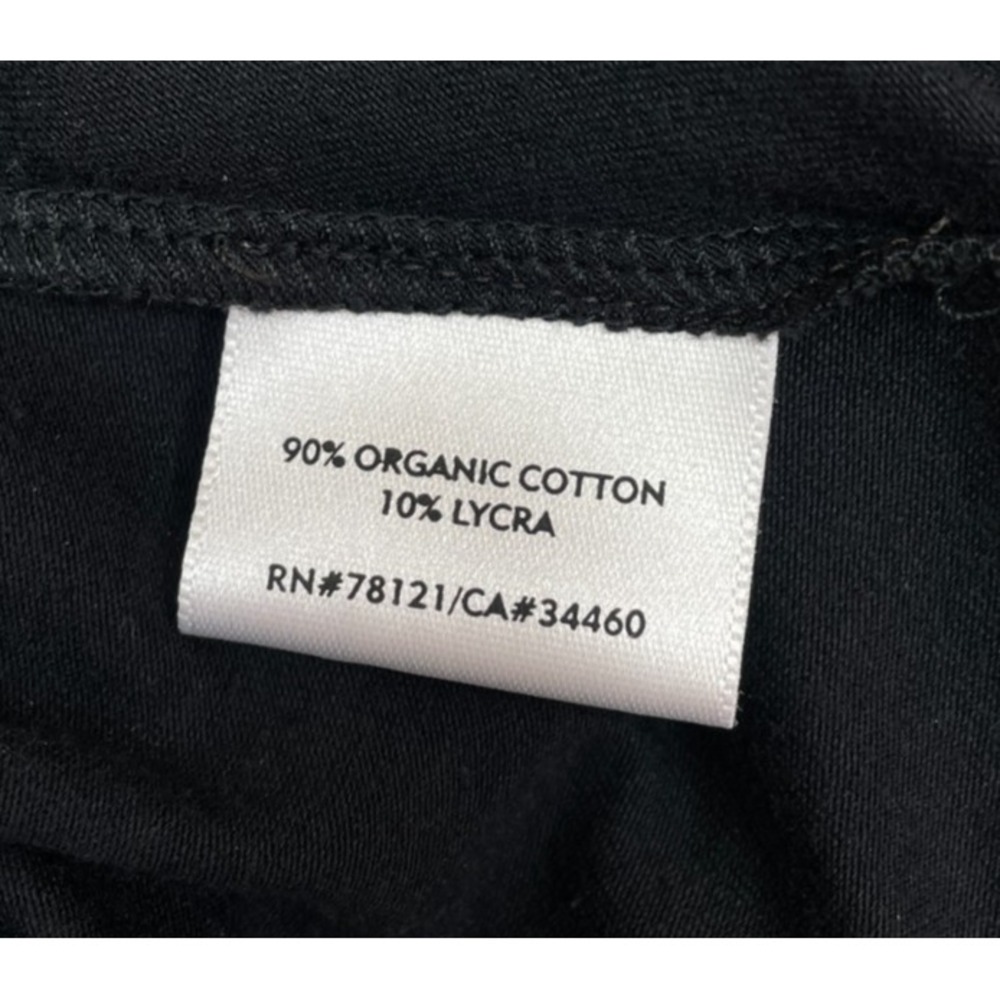 Eileen Fisher Dress Black XL Organic Cotton - Picture 4 of 13